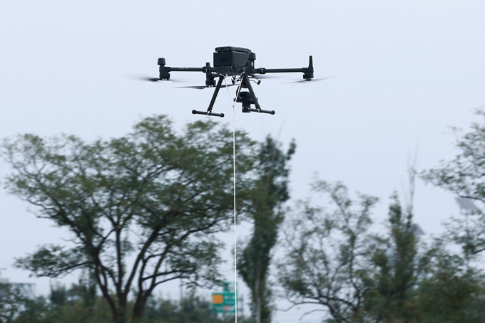 智能无人机应用领域比赛现场