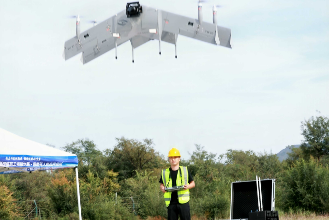 智能无人机应用领域比赛现场
