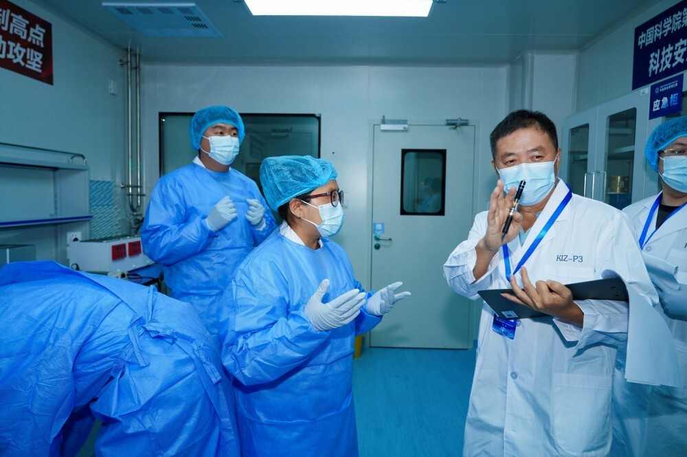 科技安全领域比赛现场