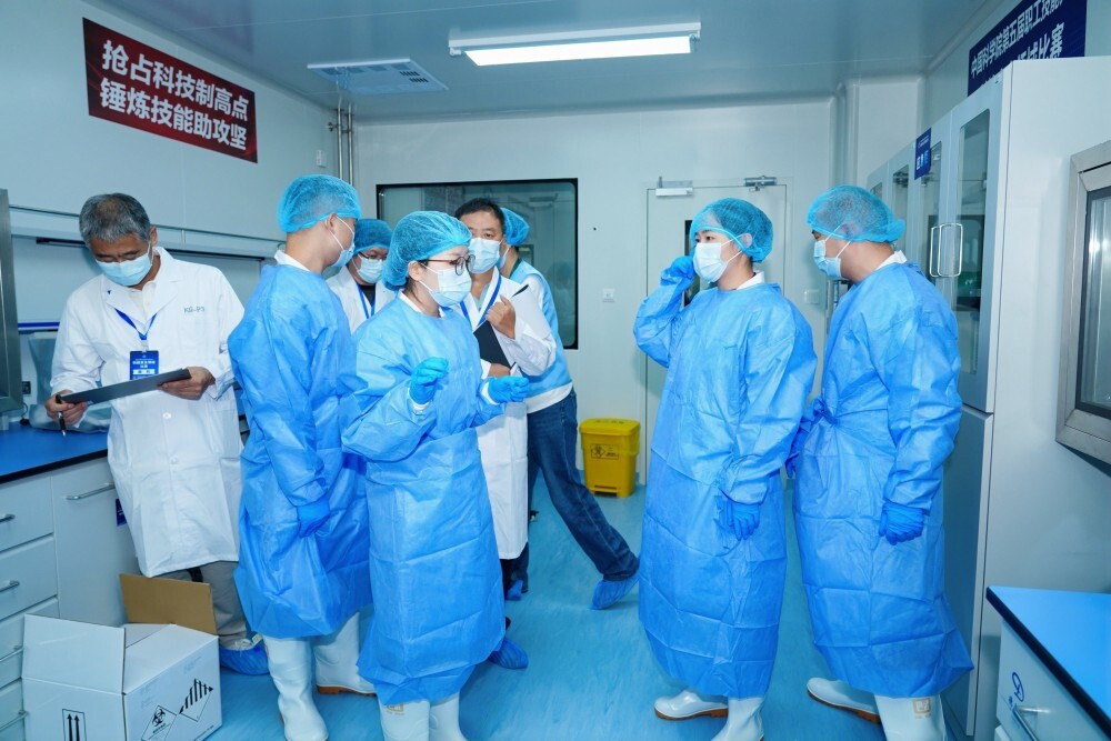 科技安全领域比赛现场