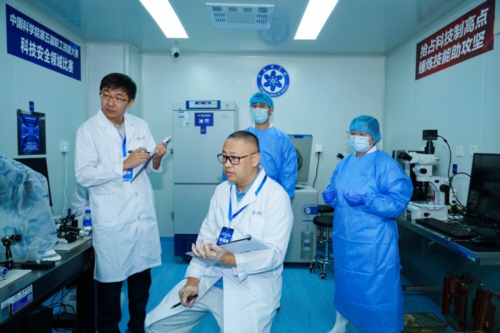 科技安全领域比赛现场